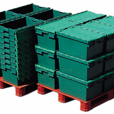 Attached Lidded Containers